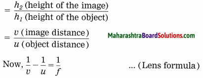 Maharashtra Board Class 10 Science Solutions Part 1 Chapter 7 Lenses 36