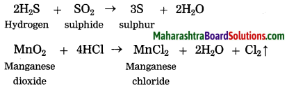 Maharashtra Board Class 10 Science Solutions Part 1 Chapter 3 Chemical Reactions and Equations 4