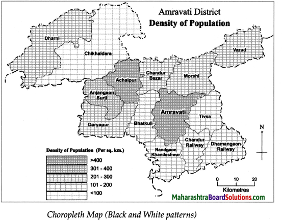 Maharashtra Board Class 9 Geography Solutions Chapter 1 Distributional Maps 4