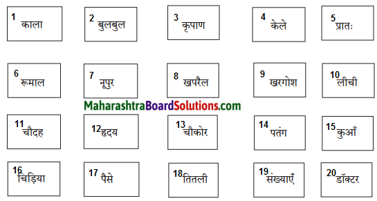 Maharashtra Board Class 7 Hindi Solutions पुनरावर्तन - १ 5