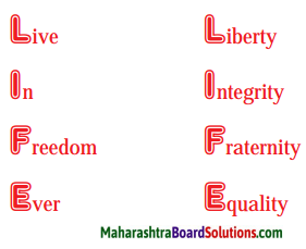 Maharashtra Board Class 9 English Kumarbharati Solutions Chapter 1.1 Life