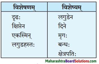 Maharashtra Board Class 10 Sanskrit Amod Solutions Chapter 2 व्यसने मित्रपरीक्षा 1