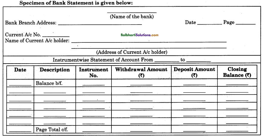 Maharashtra Board Book Keeping and Accountancy 11th Notes Chapter 6 Bank Reconciliation Statement 6