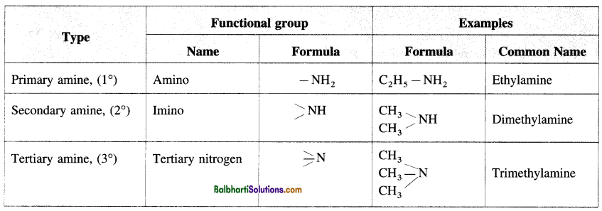 Maharashtra Board Class 12 Chemistry Notes Chapter 13 Amines 1
